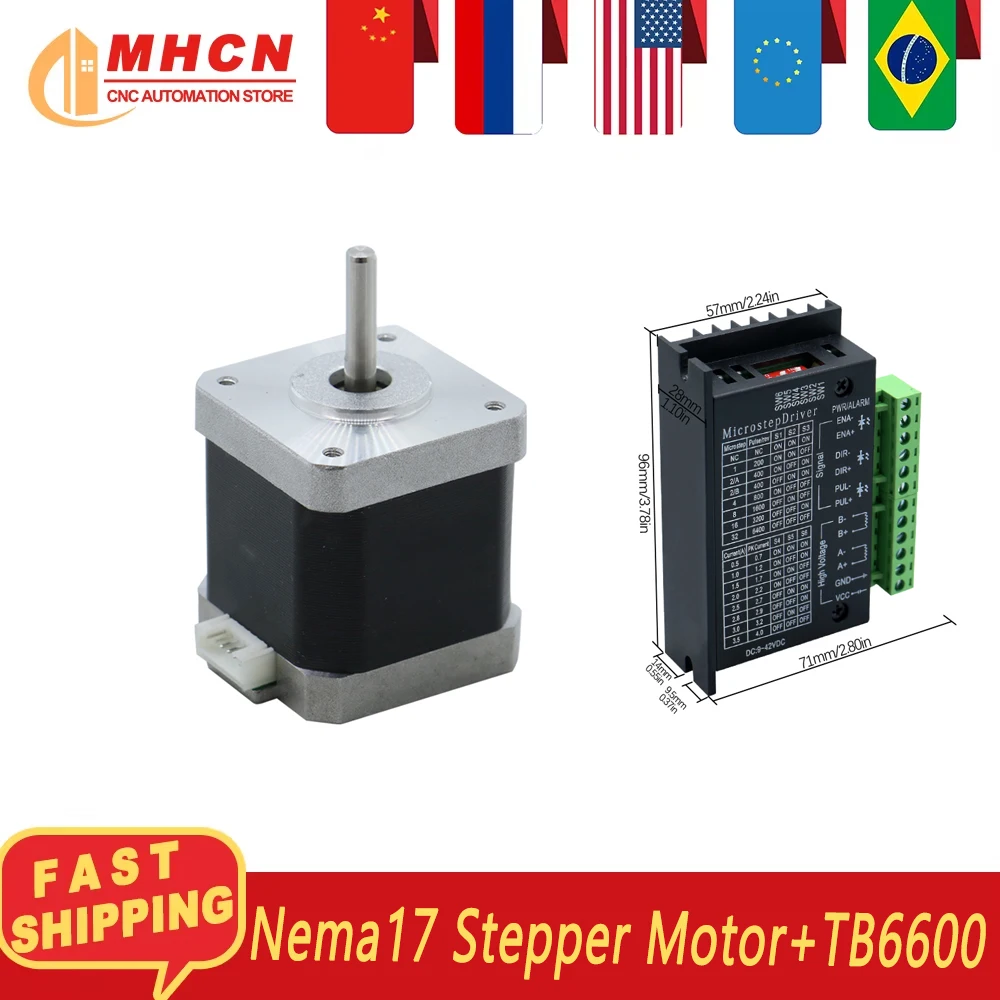 MHCN 네마17 스테퍼 모터 42HS34/ 42HS40/ 42HS48/ 42HS60 네마..