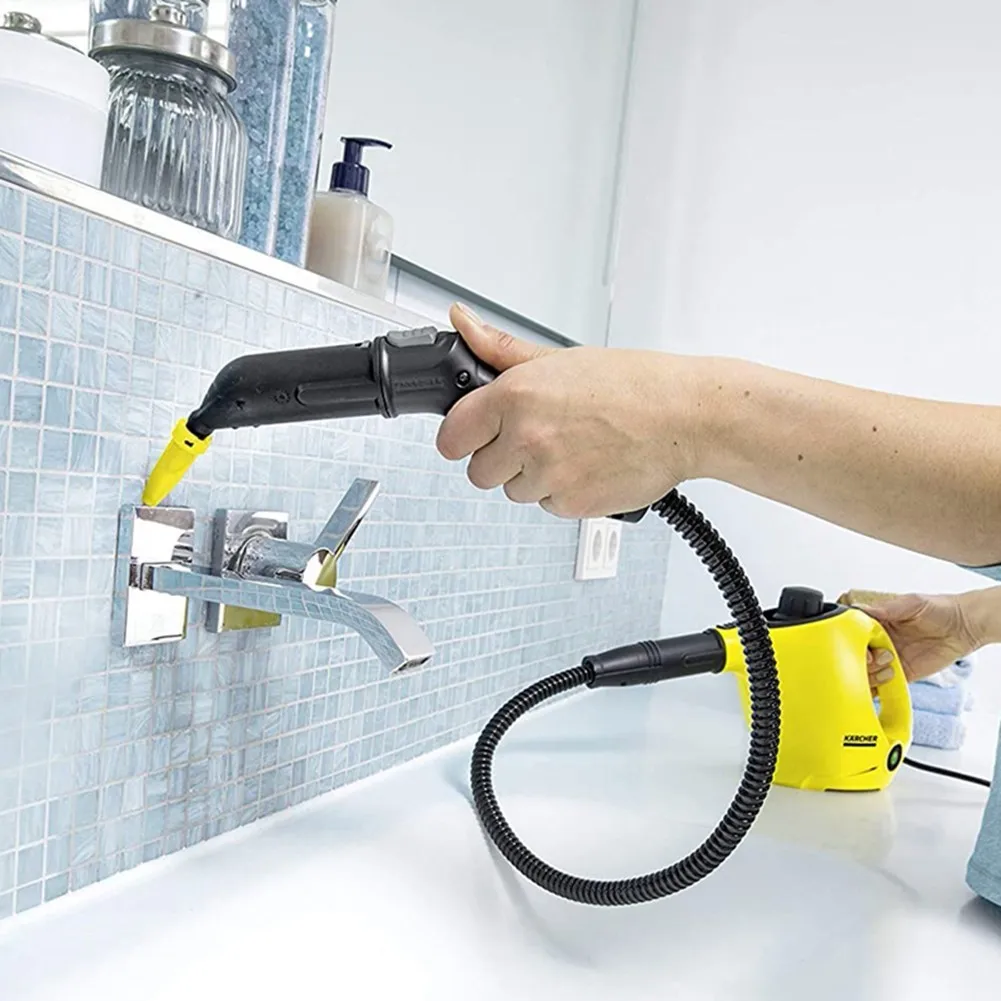 Set Da 4 Spazzole In Ottone Per Pulitore A Vapore Karcher SC, Testine Resistenti Per Lavaggi Intensivi E Pulizia Profonda Di Ogni Superficie