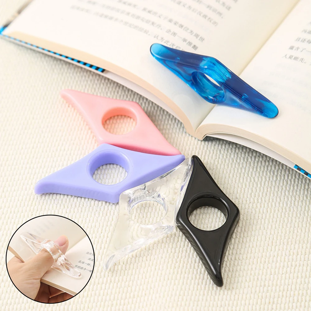 Thumb Book Support Book Page Holder School Supplies Expander Page Holder Reading Aid Spreader Bookmark Accessories book holder