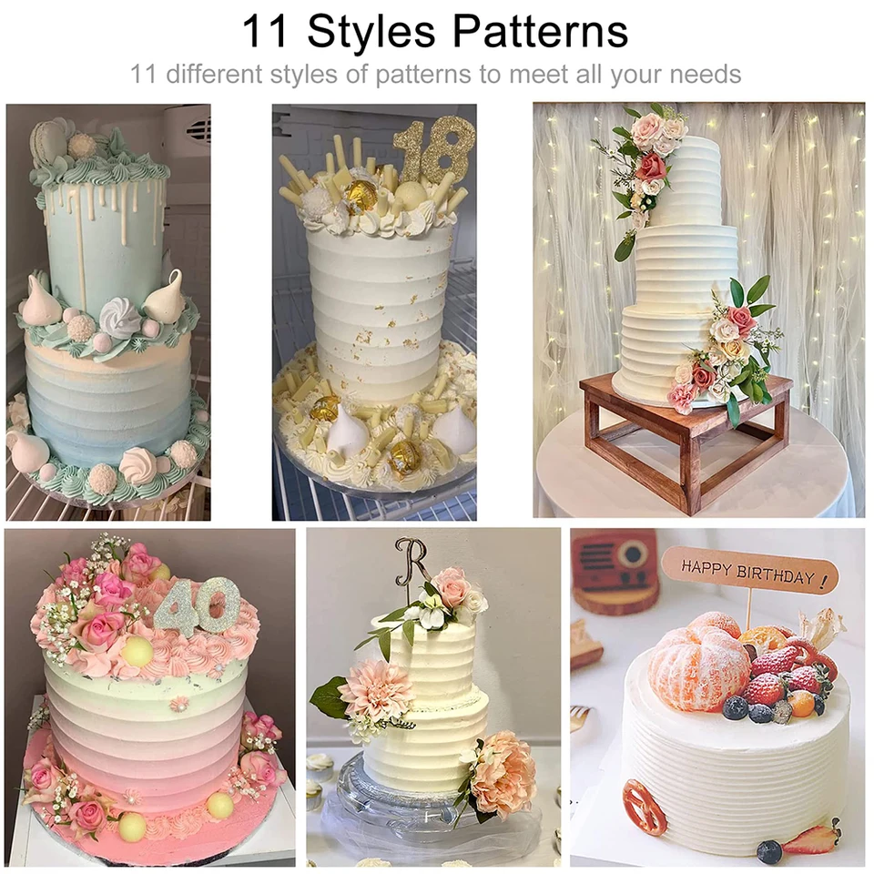 Kit per decorare torte da 137 pezzi con piatto girevole, ugelli in acciaio inossidabile, utensili per la cottura di cupcake, rosa | Leroy Merlin