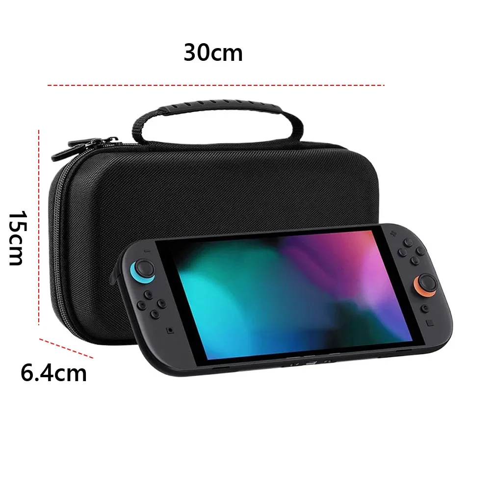 10in1 Storage Travel Bag for Switch 2 Silicone Cover Grips Portable Carrying Protective Case Film Set for Switch 2 for NS2 Game