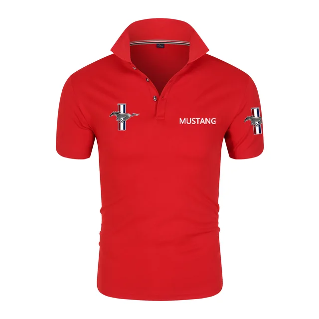 Business Summer New Men's Polo Shirts Men's Short Sleeve Polyester Quick Dry Lapel Top Casual Polo Shirts Large Size Free Shippi 7