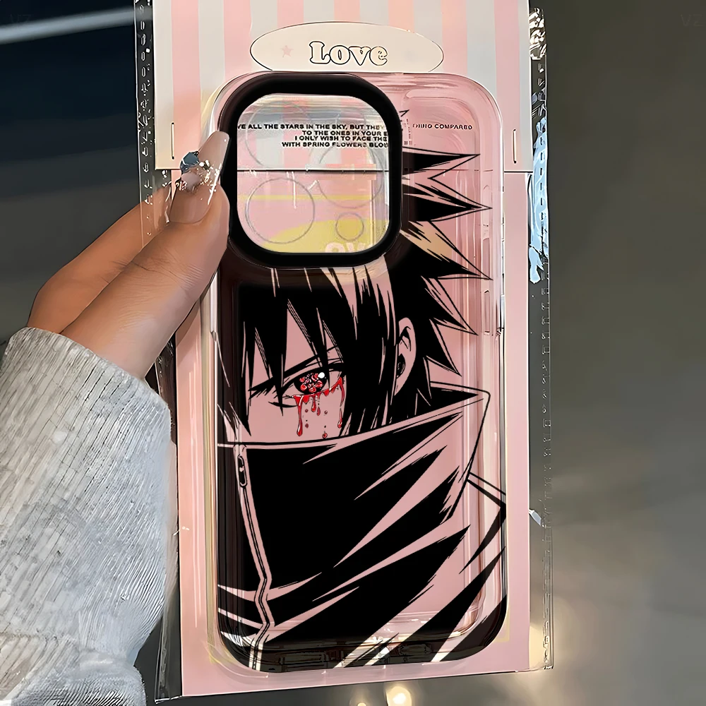 Cool N-NarutoS Clear Phone Case - Stylish Protective Cover