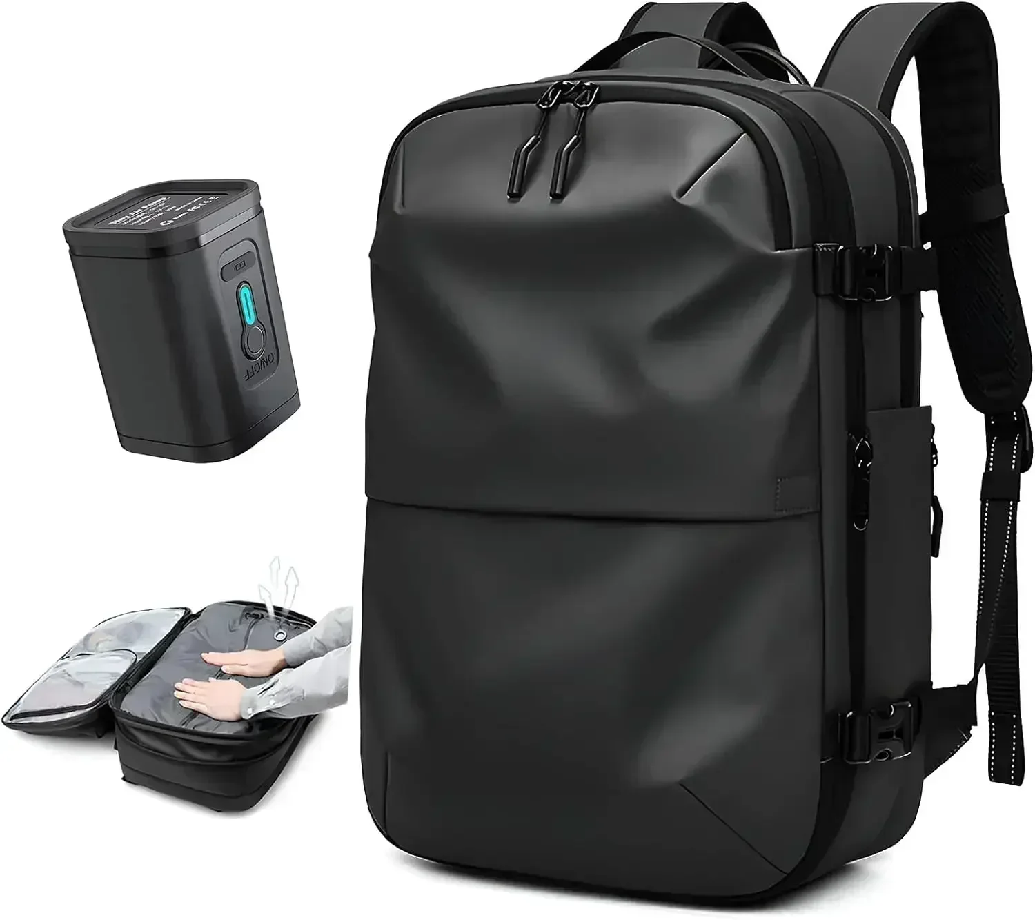 Sac à Dos Vide CUCUFA 60L Avec Pompe à Air - Compression Sous Vide, Anti-vol, Poche Sèche/Humide