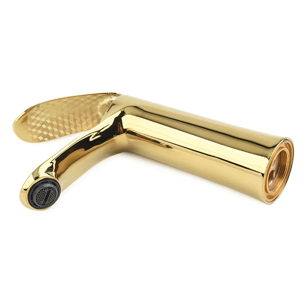 

Gold Brass Wash Basin Faucet Sink Faucet Cold And Hot Water Faucet Single Handle Sink Mixer Tap Kitchen Bathroom Faucet