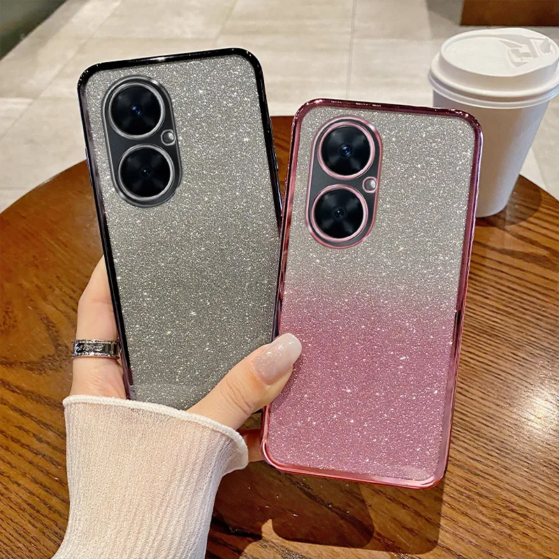 Чехол для Huawei Nova 11i, задняя крышка телефона, Модный мягкий прозрачный защитный чехол для объектива камеры