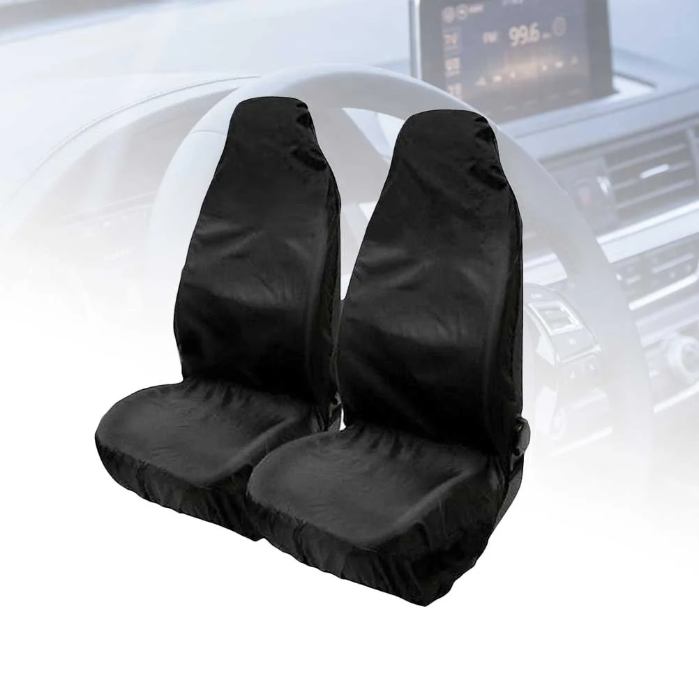 

Hot Sale Car Seat Cover Pad Four Seasons General Dustproof Car Seat Cushion Mats (Black)