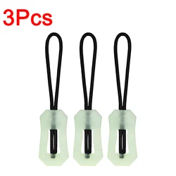 Luminous Glow-in-the-Dark Zipper Pull Repair Kit - 6-Piece Set for Backpacks, Clothing, and Jackets (3PCS)