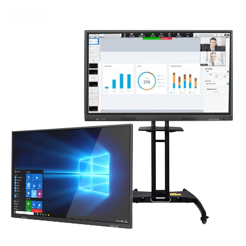 

Conference Teaching All-in-One interactive smart white board TV Customizable 55-85 inch Infrared Capacitive Smart All-in-One