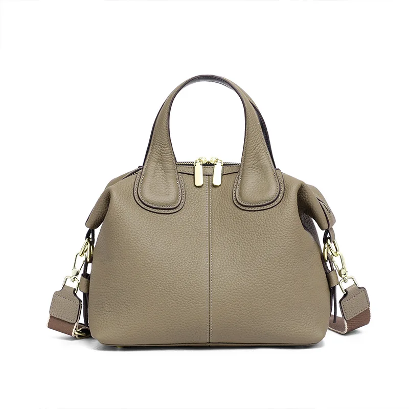 

Bag 2023 New Crossbody Bag Fashionable Large Capacity Advanced and Fashionable Handheld One Shoulder Genuine Leather Women's Bag