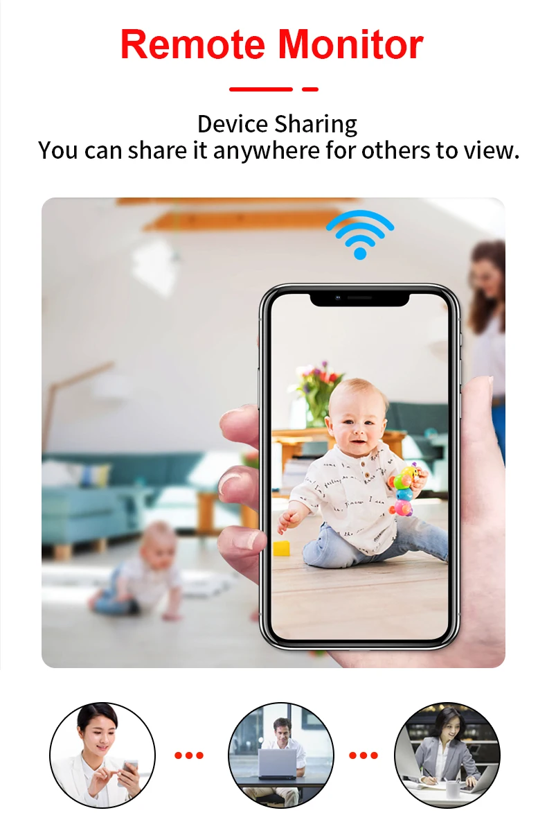 كاميرا WD7 الصغيرة ممسوكه باليد لإظهار الحجم
