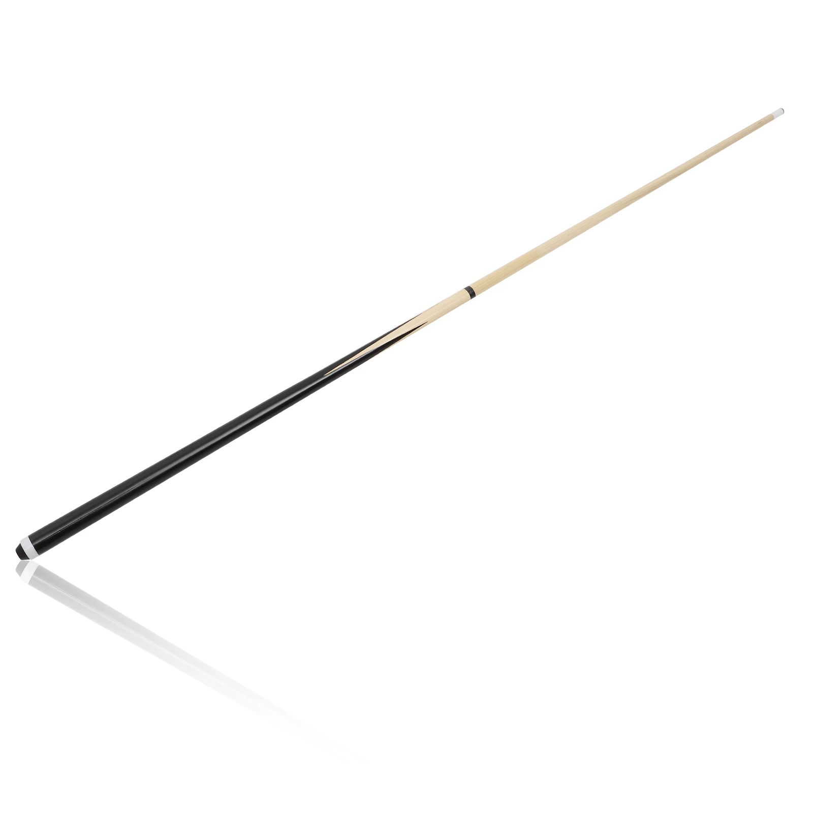 미국 화이트 우드 풀 큐, 당구 하우스 바, 더블 파트 조립 풀 큐 스틱, 연습 전문 사용, 350g