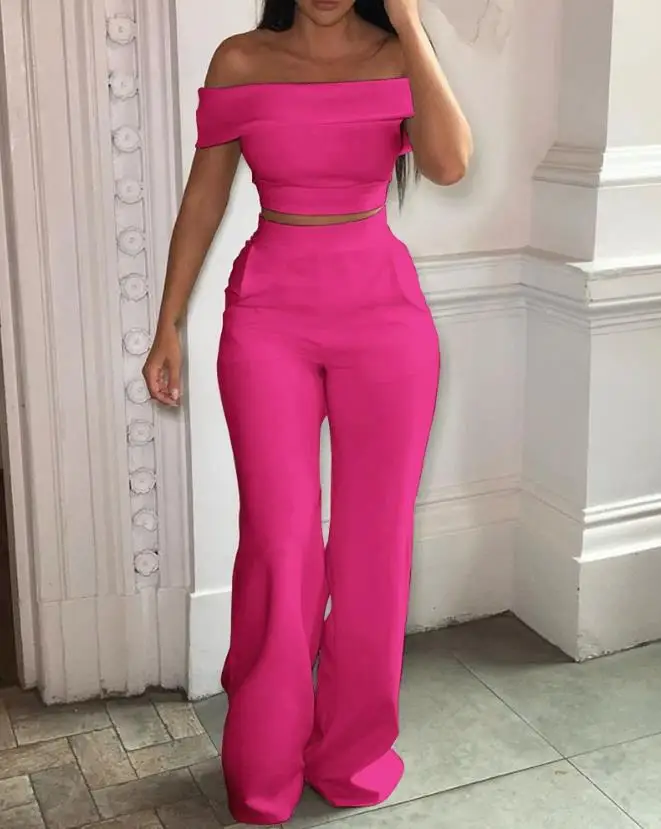 2023 Outfits Spring Outfit off The Shoulder Crop Top Two Piece Outfits Set  Spring 2023 Womens Clothing - China Men Designer Sweater Clothing and  Luxury Designers Clothing Fashions price