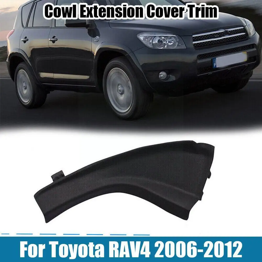 

Car Cowl Grille Outer Cover Black External Trim 53867-42012 53866-42012 for Toyota RAV4 2006 2007 2008 2009 2010 2011 2012 L2N9