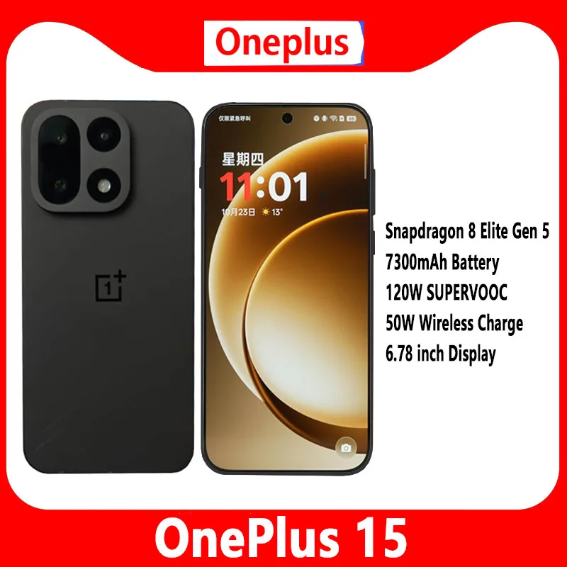 ほぼ新品oneplus15 12+256 8 Elite Gen 5 OnePlus 15 now official with Qualcomm Snapdragon 8 Elite Gen 5 and