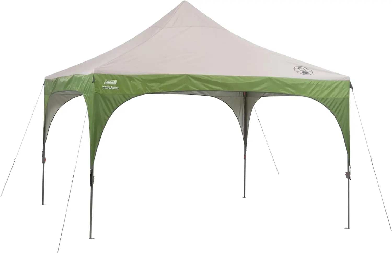 

Coleman Canopy Sun Shelter with Instant Setup, Sun Shelter with Wheeled Carry Bag Sets Up in About 3 Mins, 7x5ft, 10x10ft,