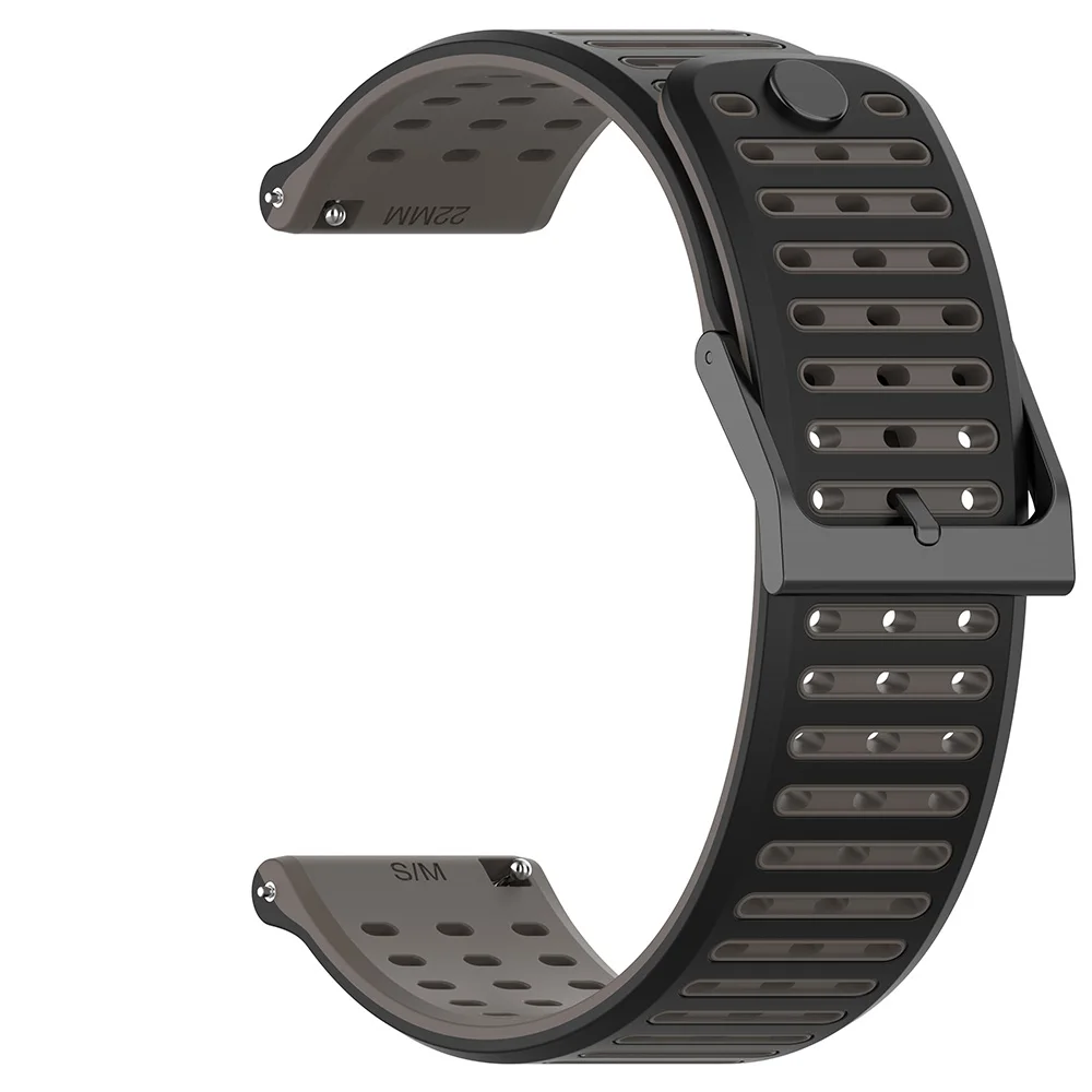 Suunto Vertical 2/RACE 2 S/Run/Ocean 용 실리콘 시계 스트랩 22mm Suunto 5 9 Peak Pro 용 교체 밴드 손목 밴드 팔찌