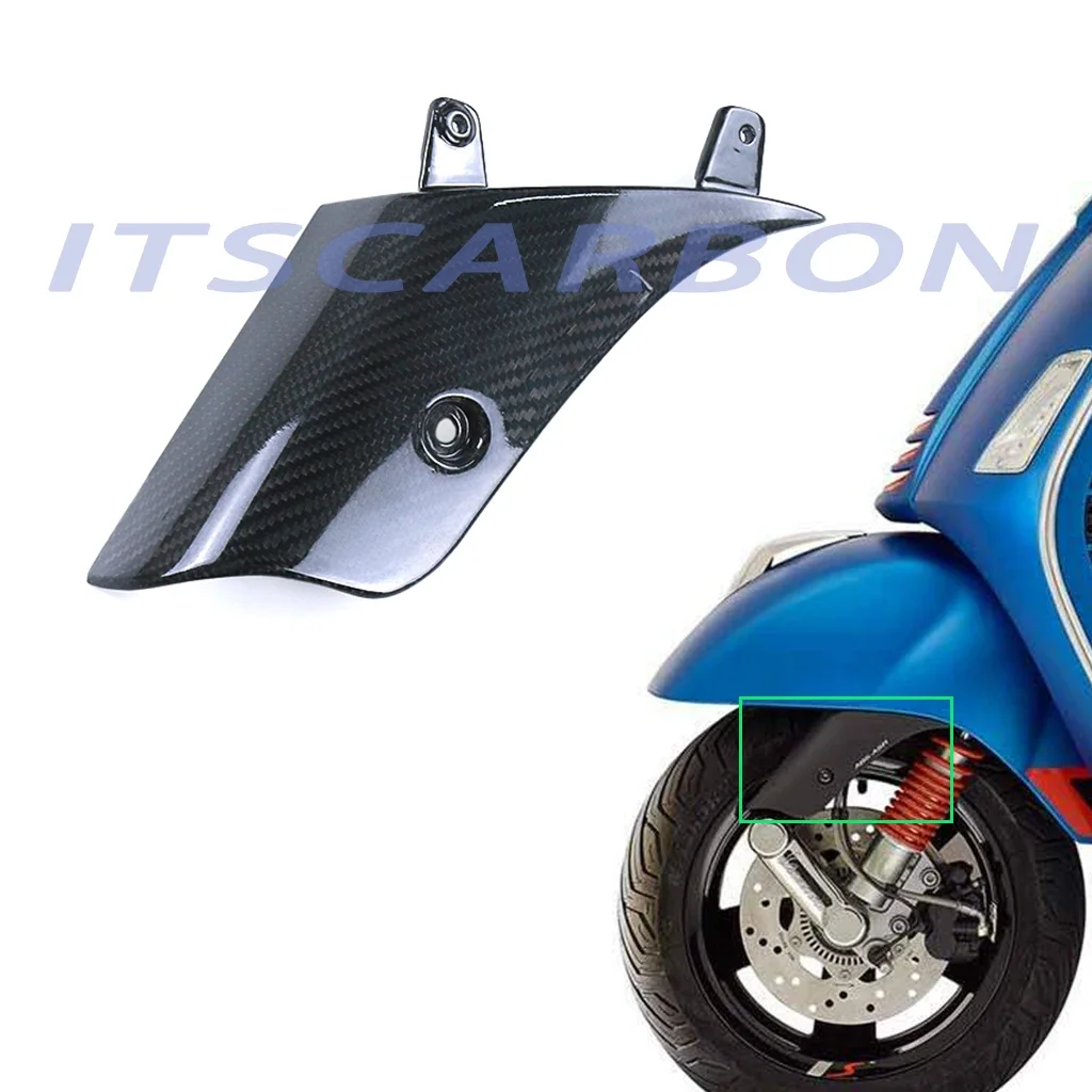 

Fits For Vespa GTS 300 HPE 2019 2020 2021 100% Carbon Fiber Motorcycle Accessories Front Brake Caliper Cover Kits Fairing