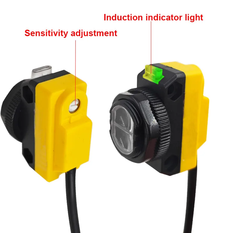 Photoelectric Switch Photoelectric switch QS18VN6D QS18VP6DB four wire laser sensor QS18VN6LP TD08 PNP NPN NO+NC
