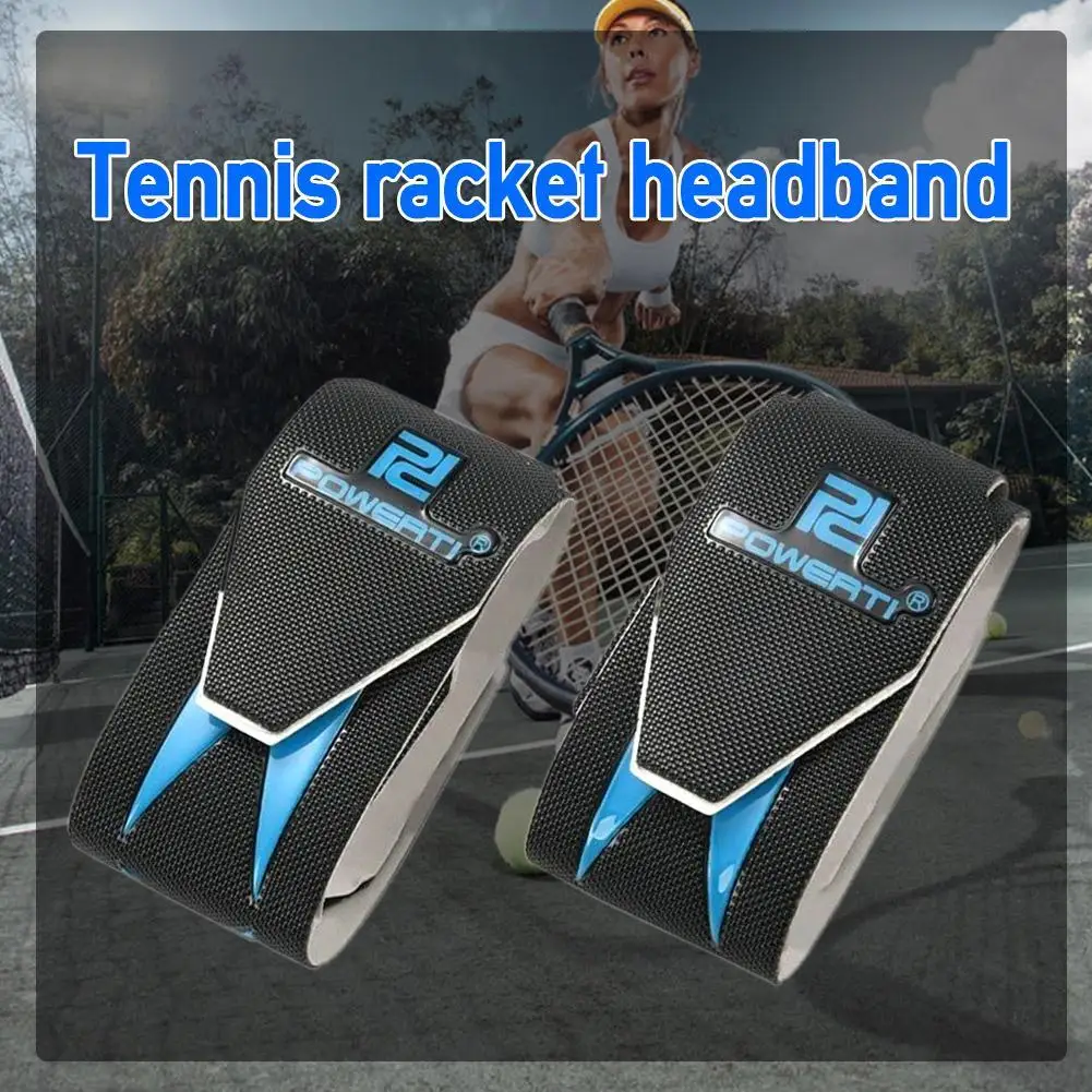 2pcs 3D Tennis Paddle Head Tape For Beach Tennis Racket Protection Tape Head Protector Accessories