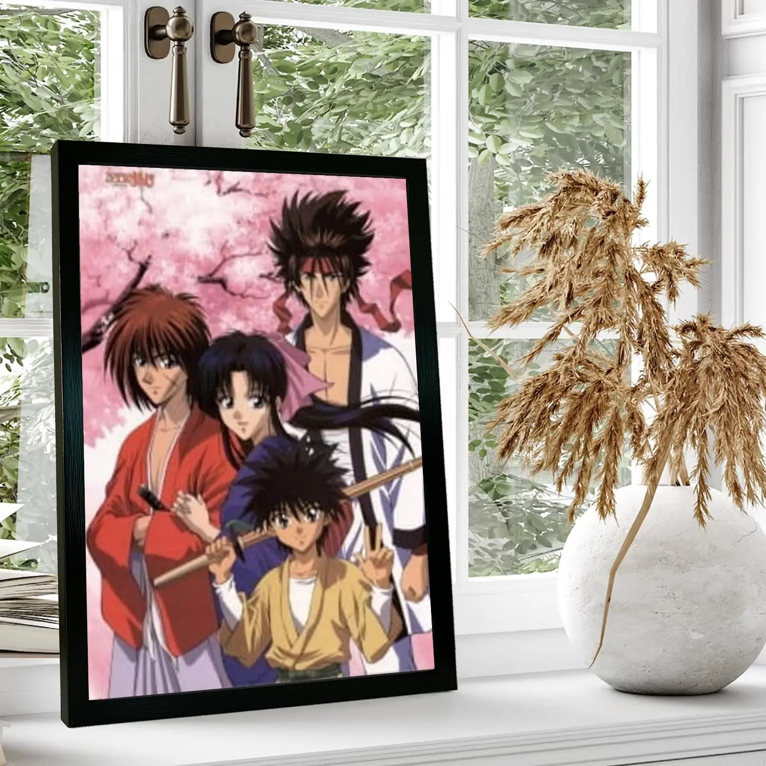 Rurouni Kenshin Kyoto Inferno Canvas Art Poster and Wall Art