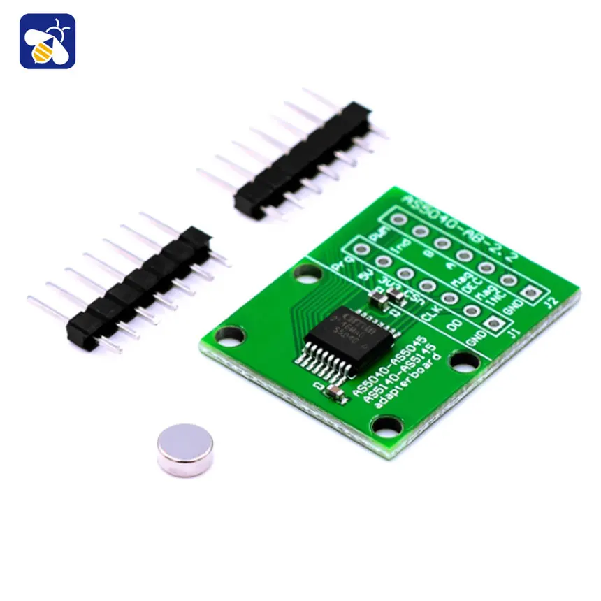 AS5040-SS_EK_AB Programmable Magnetic Rotary Encoder AS5040 Sensor Module Feed Magnet 38khz infrared receiving module sensor programmable maker education compatible arduino microbit