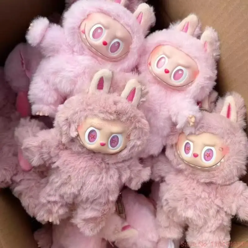 2025 Hot Replica1:1 Monster Labubu Series Pink Angel Zimomo