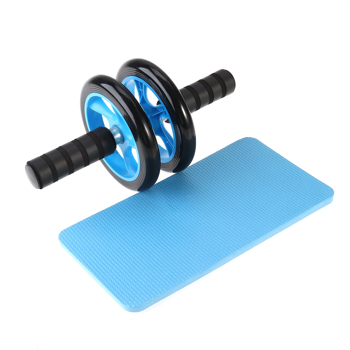 

Mute Ab Roller with Knee Pad Wheel Two Wheels Abdominal Rollers for Core Workout