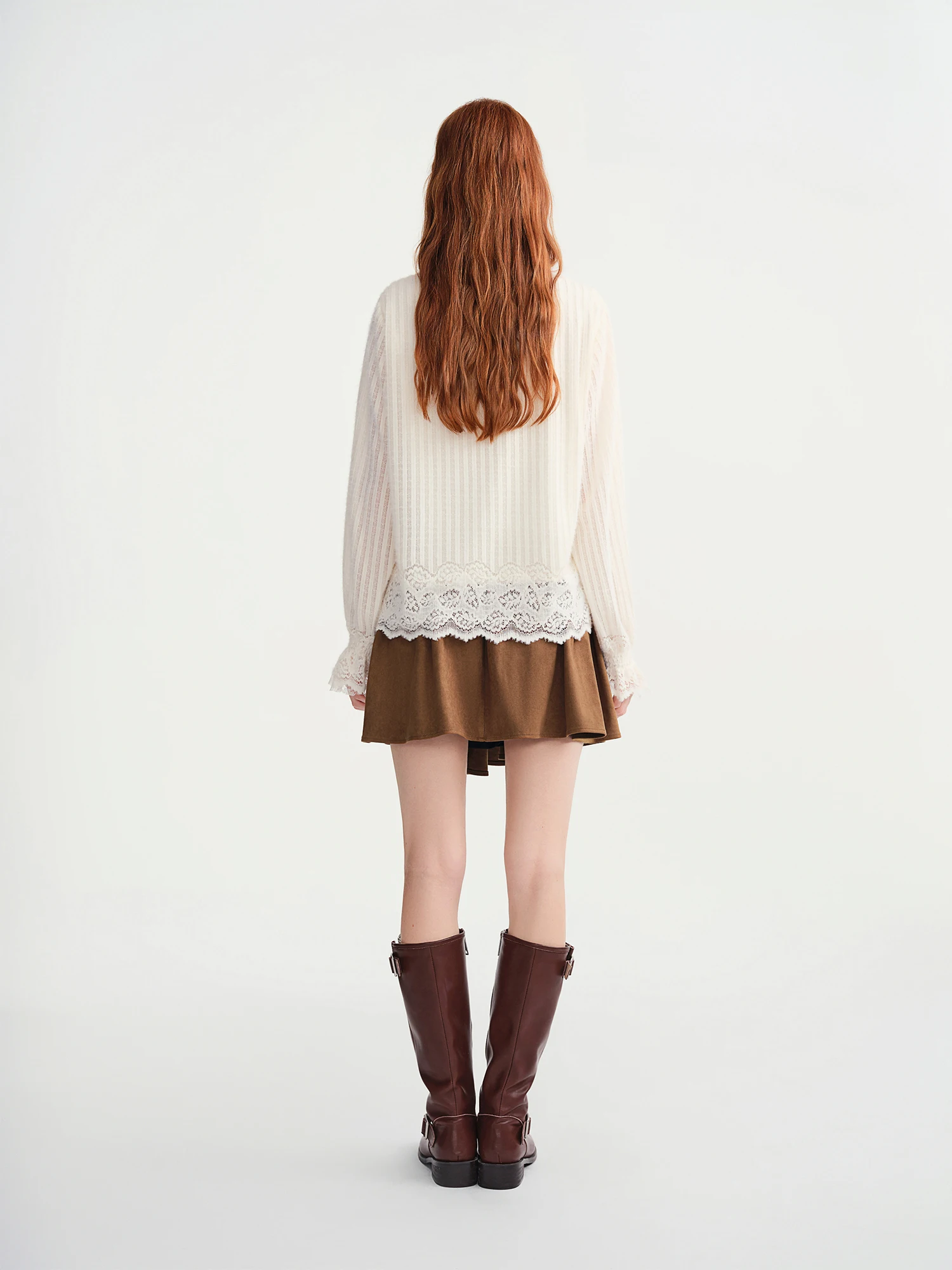 DUSHU Gentle Bottoming T-shirt Women, Top Loose All-match Elegant Ladies - Uniqwear
