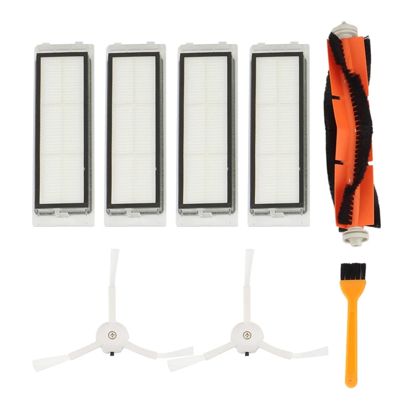 

Популярные аксессуары для Xiaomi Roborock Sweeper, боковая щетка T7/S50S51, основная щетка, тряпичный фильтр, чистящая щетка