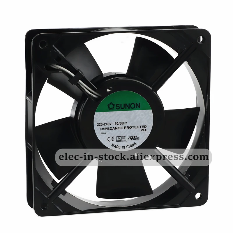 New Sunon DP201AT 2122HBL.GN 2122HBT.GN 2122HSL.GN 2122HST.GN 220V 240V AC Fan 120x25mm 120mm axial flow cooling fans