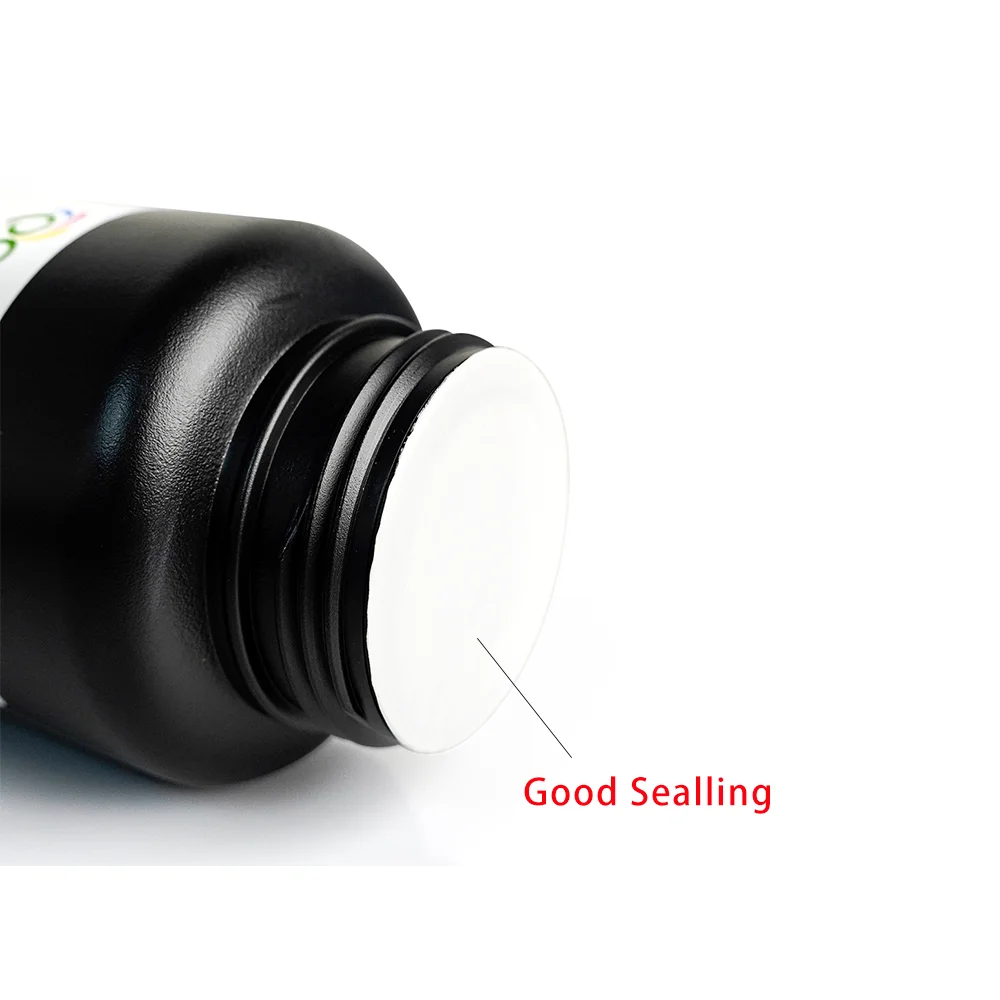 1000ml LED UV Ink For Ricoh Gen3 Gen4 Gen4L Gen5 Gen5i Gen5S Printhead High Quality Ink Hard Type For Metal Glass Ceramic