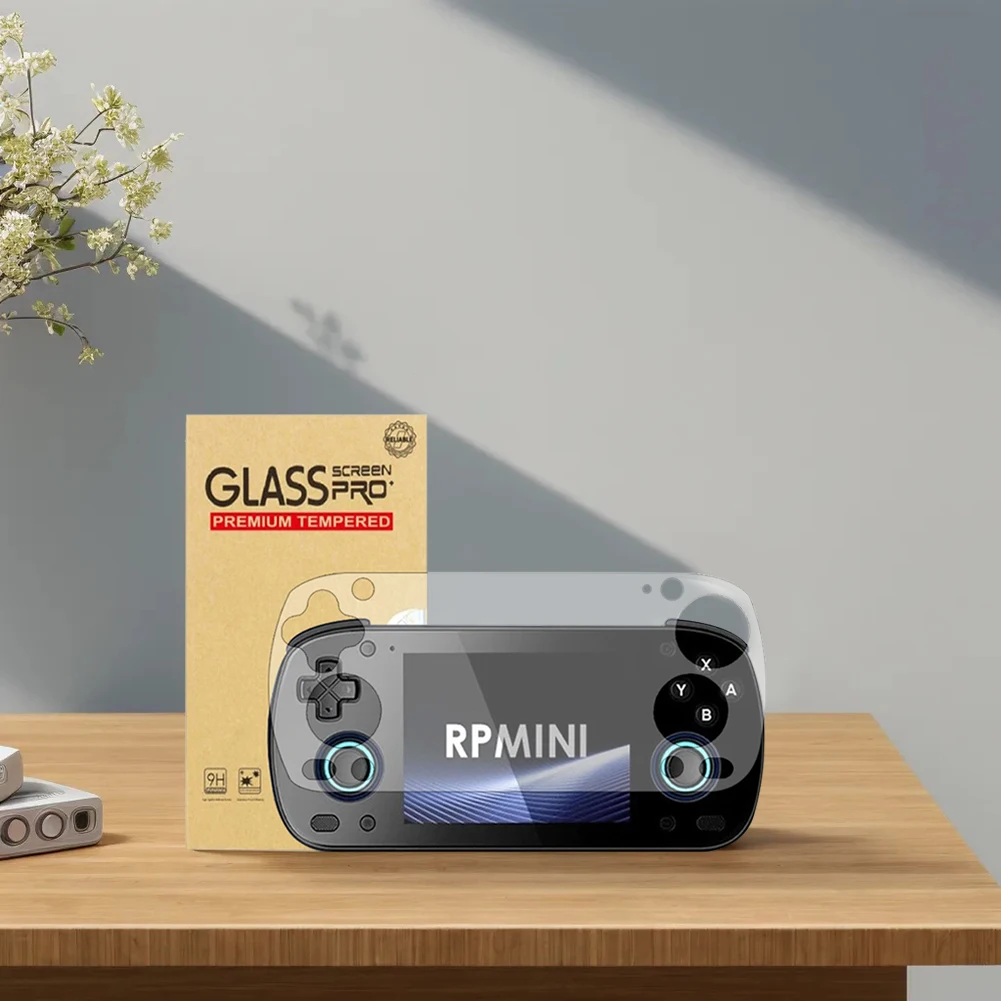Retroid Pocket Mini 강화 유리 스크린 보호 필름 용 울트라 클리어 게임 콘솔 스크린 보호 필름 강화 유리 필름