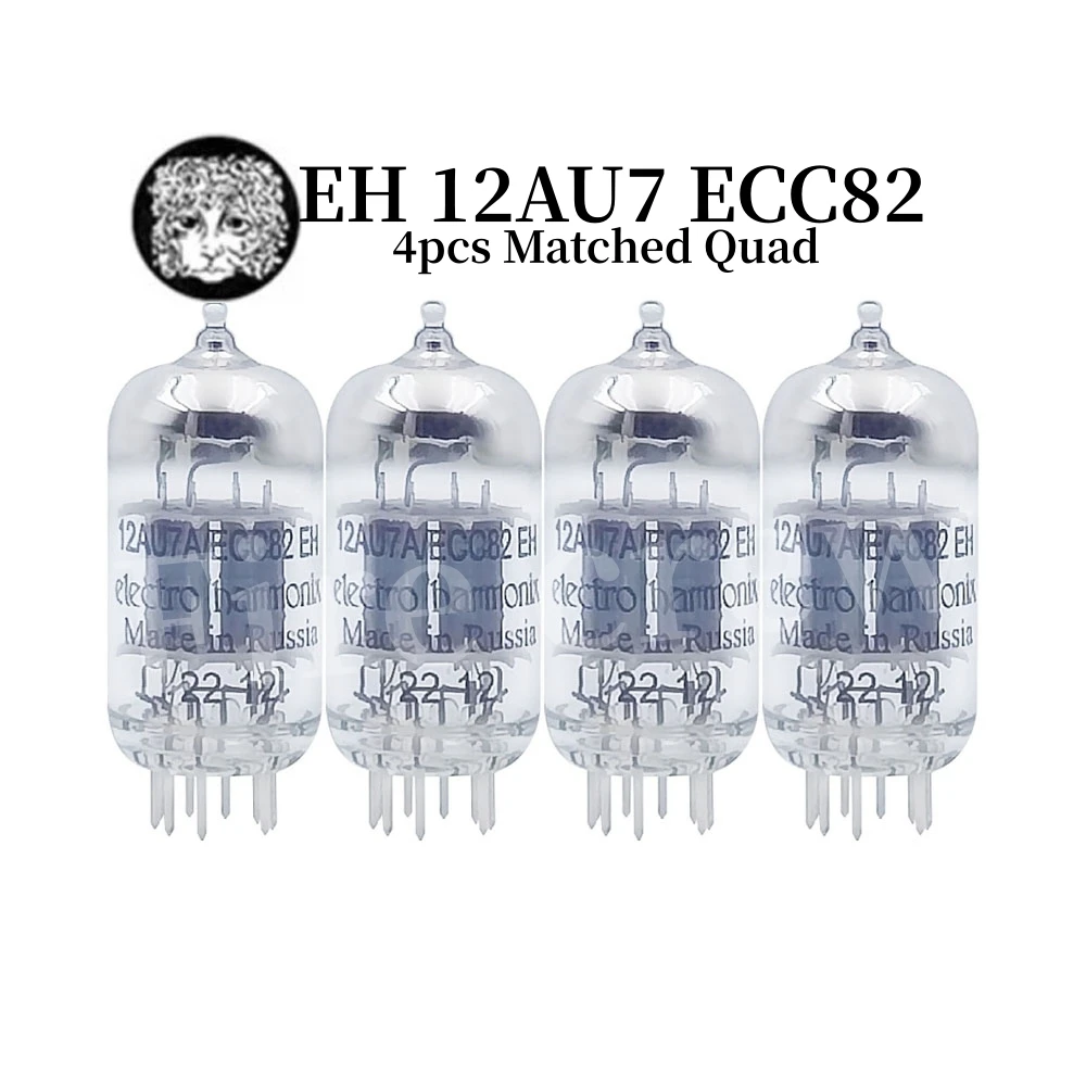 Fire Crew EH 12AU7 ECC82 Vacuum Tube Replace ECC802 E82CC CV4003 B749 6189 HIFI Audio Valve Electron Tube Amp Diy Matched Quad 6