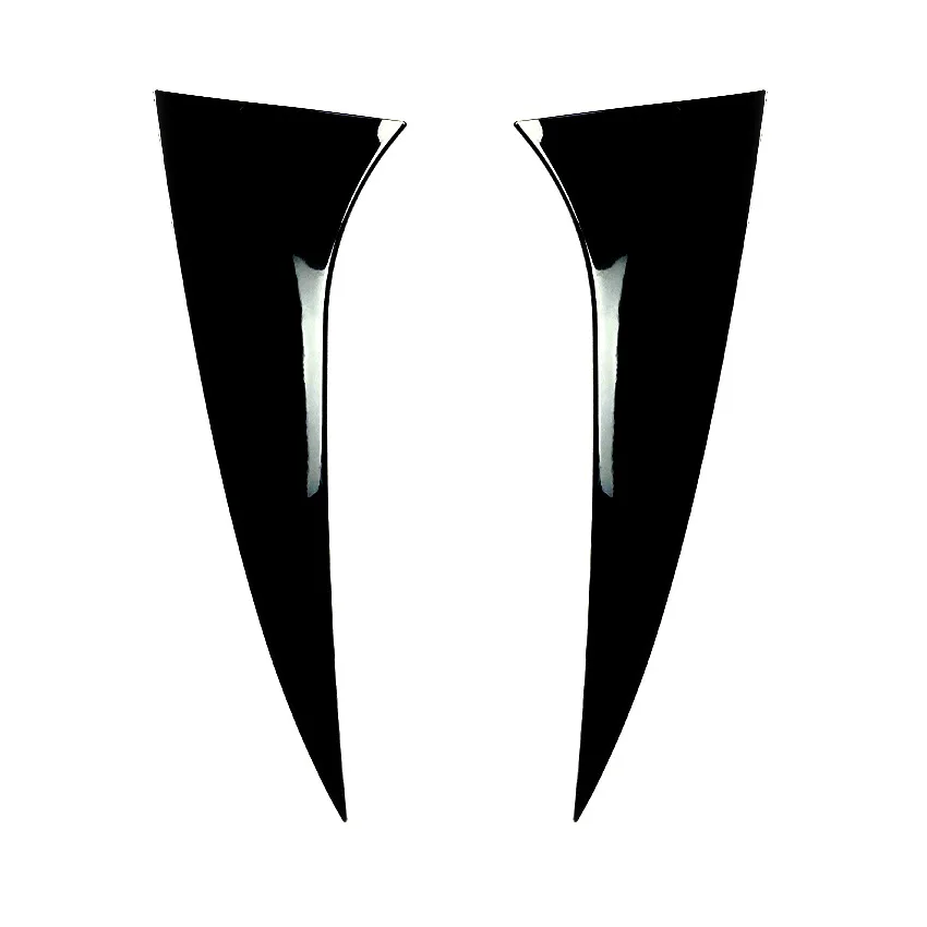 Car Rear Window Side Spoiler For Hyundai iX35 2010-2017 ABS Gloss Black Rear Side Spoiler Canard Splitter Auto Replacement Parts