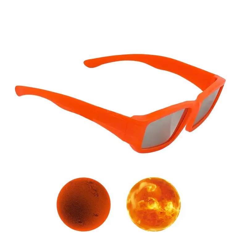 

Solar Eclipse Glasses Protect Eyes Anti-uv Viewing Glasses Safe Shades Observation Solar Glasses Great For Kids