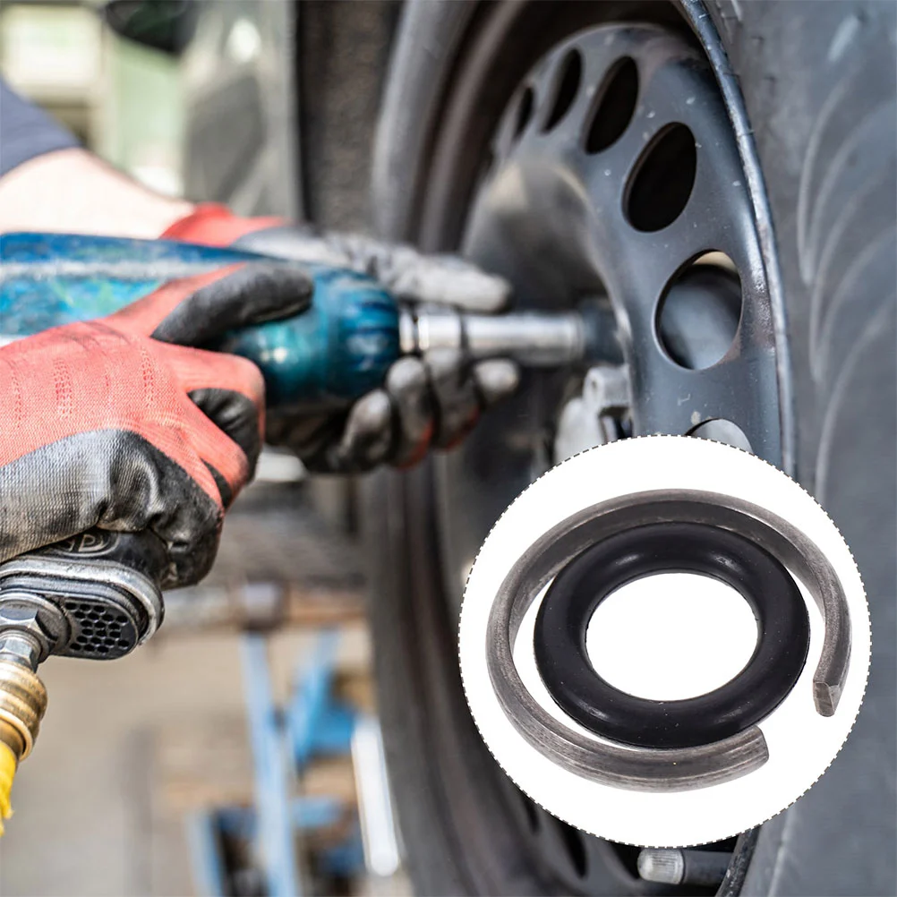 

Ударное кольцо для электроинструмента, 5 комплектов колец для гаечного ключа, запчасти, зажимы, фиксаторы торцевых насадок, аксессуары, фрикционные уплотнительные кольца, железная Резина