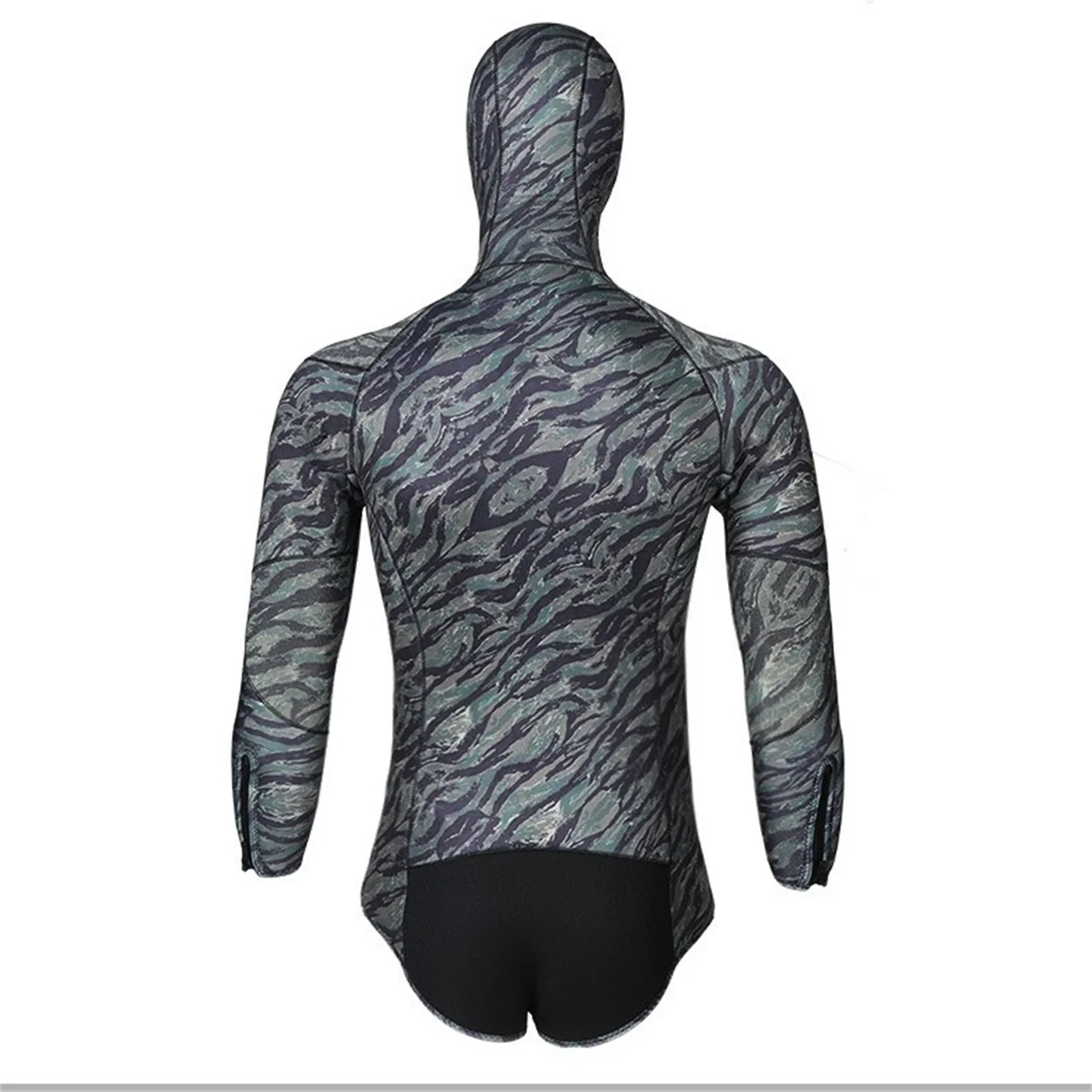 Diving Suits 5mm Neoprene Men's Two Pieces Separate Wetsuit Winter