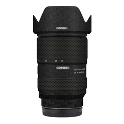 Premium Camera Lens Sticker Wrap Protector Film Decal Skin - Sony Mount (7 Honeycomb Black)