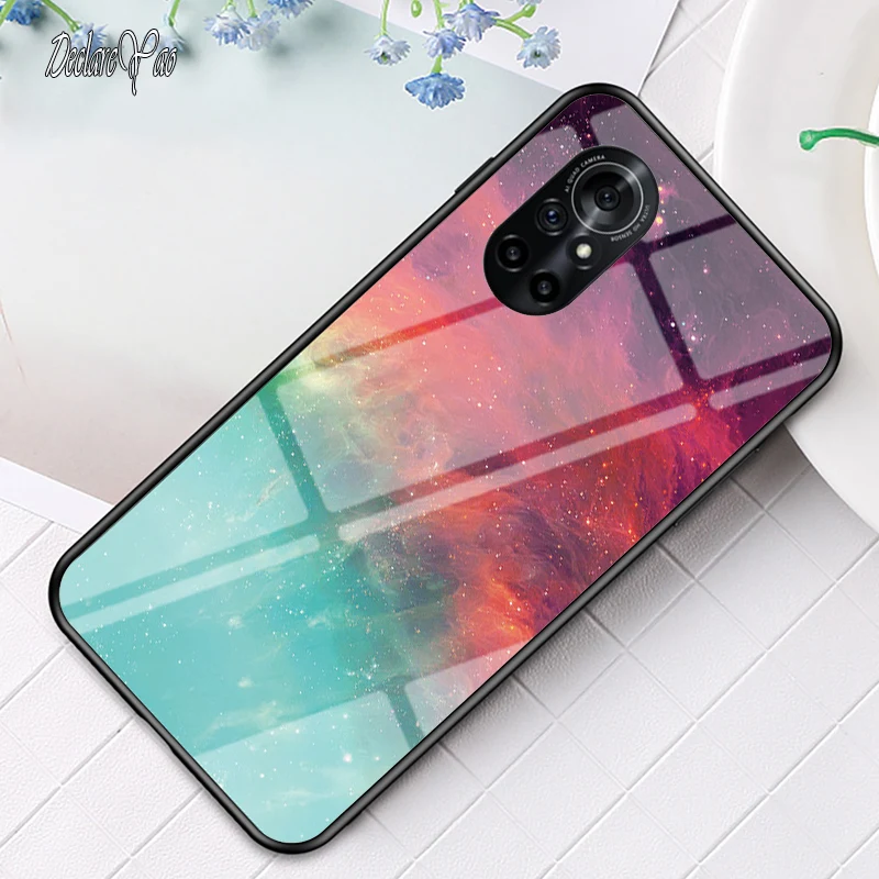 Per Nova 5 7 8 9 Pro Custodia in vetro DECLAREYAO Vetro temperato a specchio duro di lusso Coque per Huawei Nova 3E 4E 6SE 7SE 8SE 9SE_voghion.com
