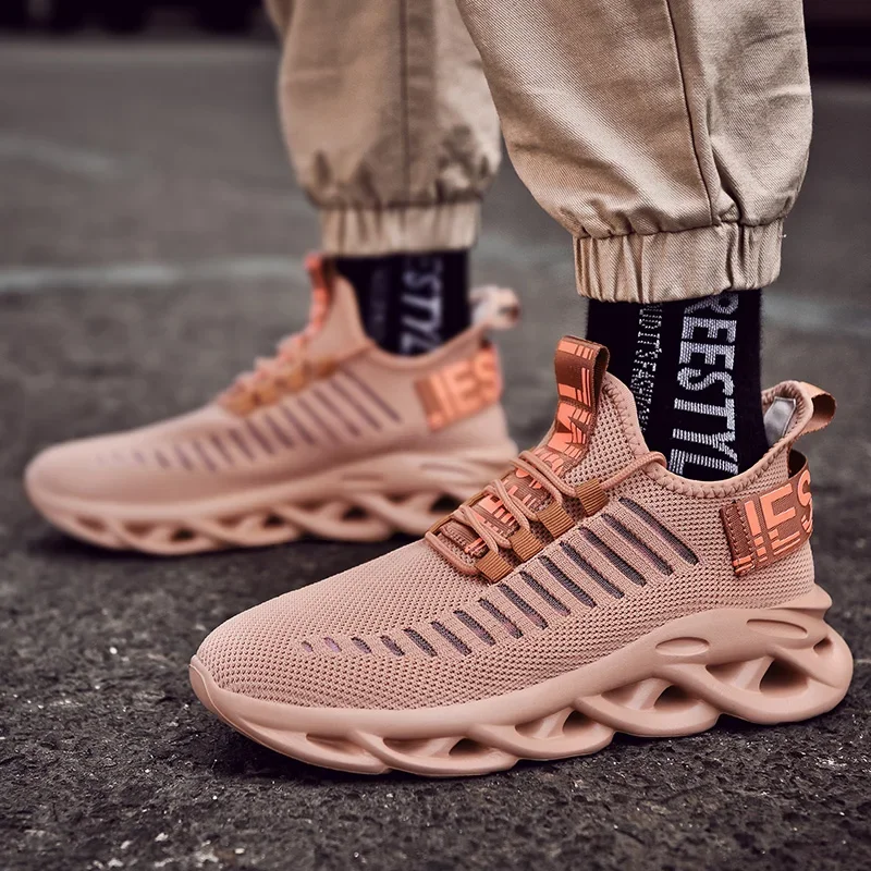 Men Sneakers Fashion Tenis Male Trainers Breathable Casual Man Shoes Comfortable Chaussure Homme Sapato Masculino - Imagen 4