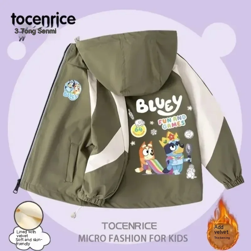 Robe De Chambre Femme Sweat Oversize Bluey Fille Pull Plaid à