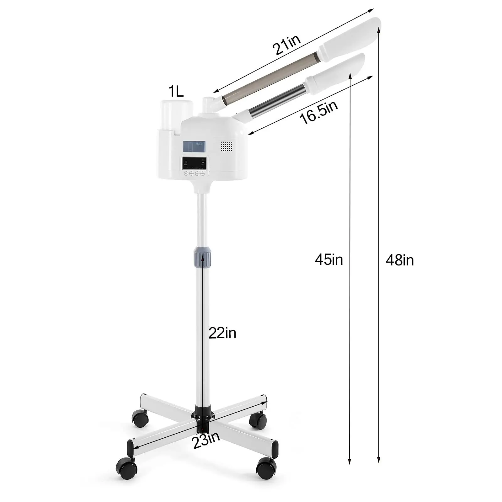 Beauty Salon Beauty Spray Facial Steamer Machine Single Tube Face Instrument Skin Care Hot Spray Instrument