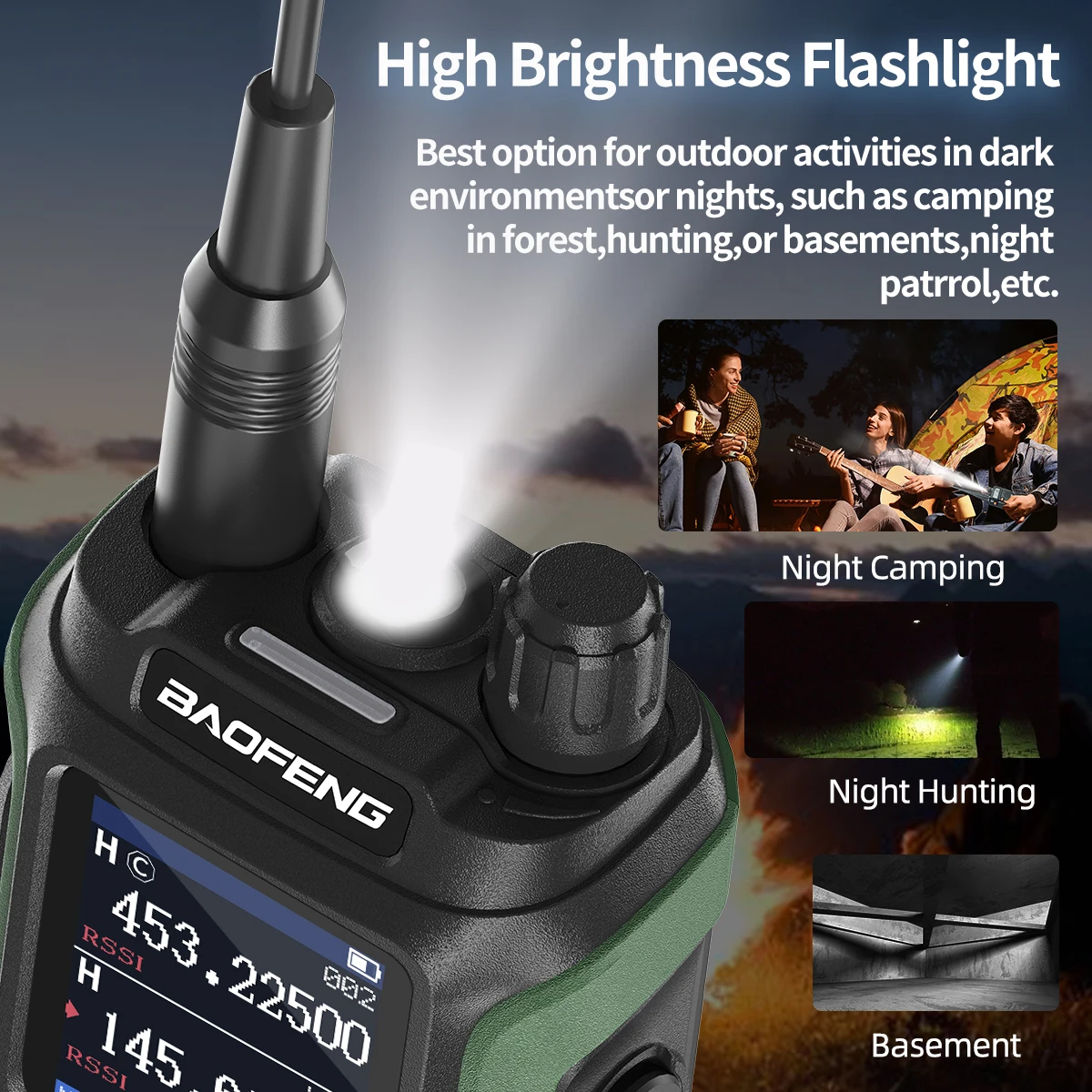 Baofeng UV-21 PRO V2 Walkie Talkie Long Range Wireless Copy Frequency Type-C Charger Full band Powerful Waterproof Two Way Radio 5