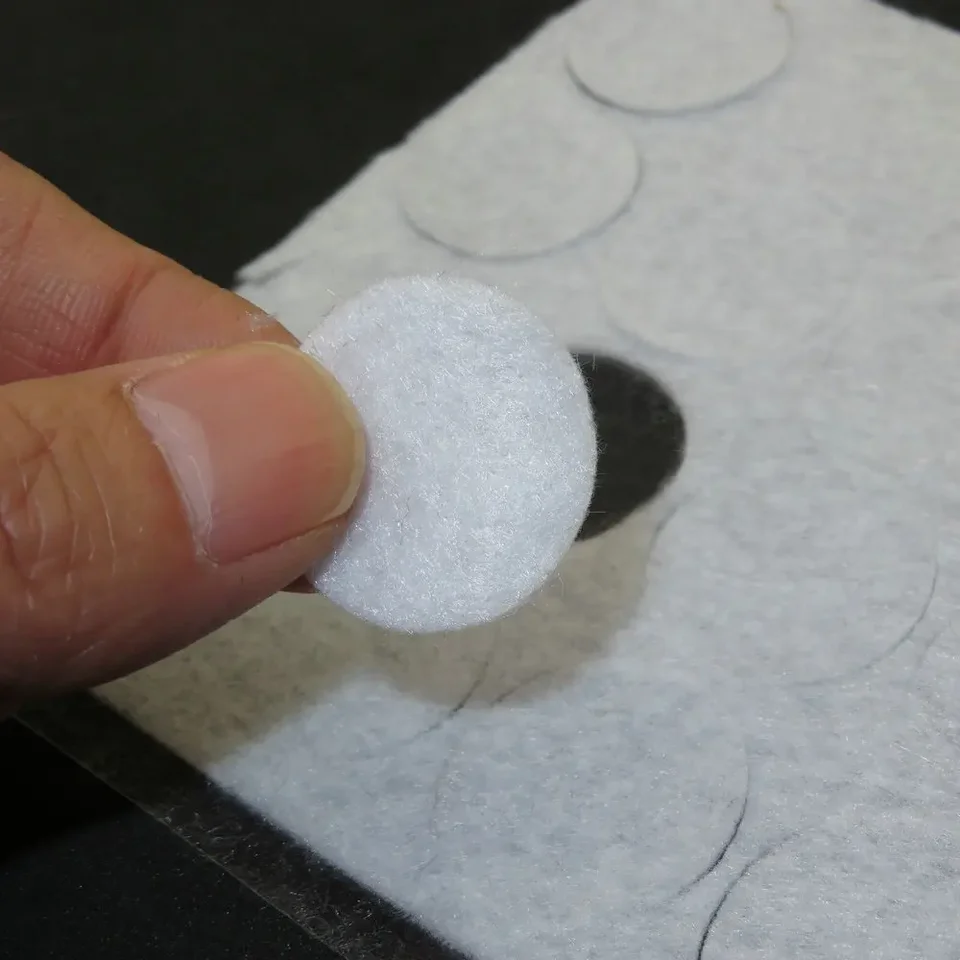 80-Pack Lavalier Microphone Accessories - Stickies & Fabric Discs For Reducing Clothing Noise