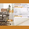 Executive Office Chair with Foot Rest High Back Office Chair Computer Gaming Chairs Big and Tall PU Leather Office Brown Compute 3
