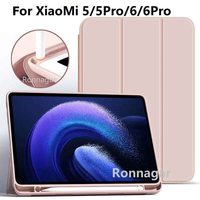 Capa Protetora para Xiaomi Redmi Pad 10.61 em 10.61 em Xiaomi Pad Pro Suporte para Lápis 2023