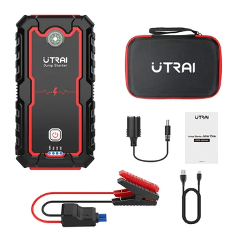 UTRAI Power Bank  2000A Jump Starter Portable Charger Car Booster 12V Auto Starting Device Emergency Car Battery Starter 6