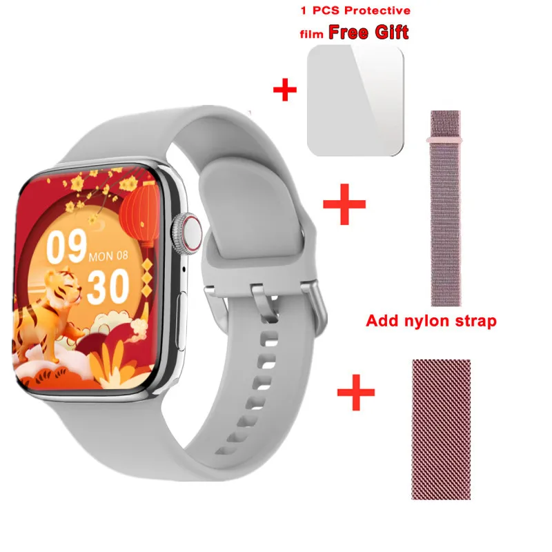 EnohpLX IWO 17 GPS Smart Watch Men IP68 Waterproof Bluetooth Call AI Voice 1.9 inch TFT Screen 380mAh NFC Women Smatwatch 