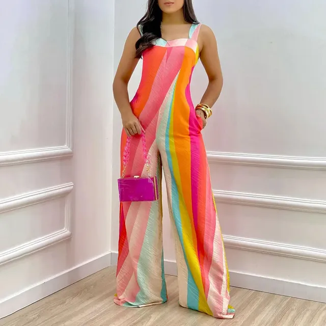 Salopette Donna Loalirando - Tuta Estiva Senza Maniche, Comoda E Casual Con Tasche - Foto 8